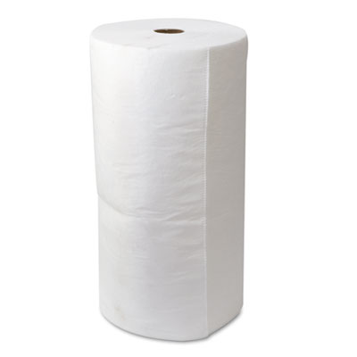 SPC ENV MAXX Enhanced
Oil-Only Sorbent-Pad Roll,
54gal, 30&quot; x 150ft, White
