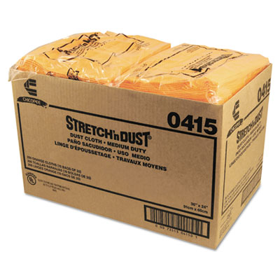 Chix Stretch ?n Dust Cloths, 24 x 38 3/4, Yellow