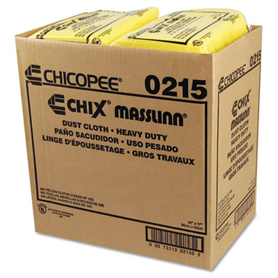Chix Masslinn Dust Cloths, 12 x 17, Yellow