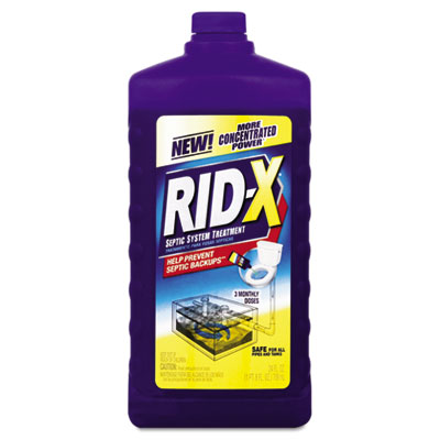 RID-X Liquid Septic Tank
Additive , 24 oz, Bottle