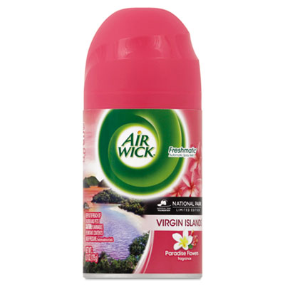 Air Wick FreshMatic Ultra
Spray Refill, Virgin Islands
Paradise Flowers, 6.17oz
Aerosol