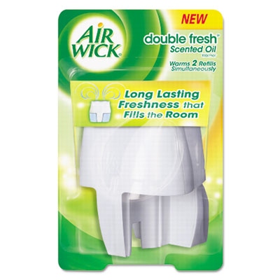 Air Wick Scented Oil Warmer,
2.312w x 6.125d x 6.312h,
White