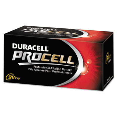 Duracell Procell Alkaline Battery, 9V