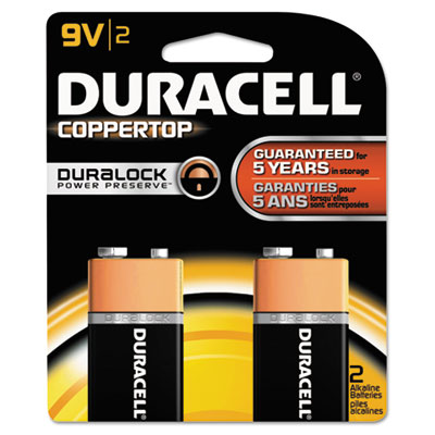 Duracell Coppertop Alkaline
Batteries, 9V, 2/Pack
Preserve Technology