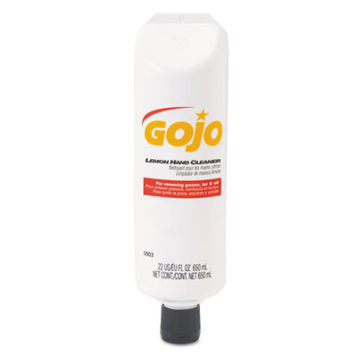 GOJO Heavy-Duty Lemon Hand Cleaner Crme, 22 oz Bottle