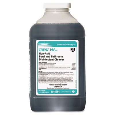 Diversey Crew Non-Acid Bowl and Bathroom Cleaner, 2.5L