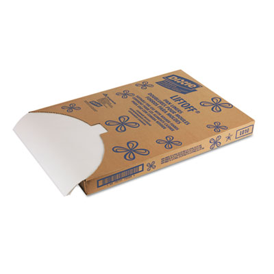 Dixie Greaseproof Liftoff Pan
Liners, 16 3/8 x 24 3/8, White