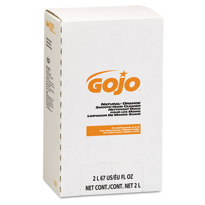 GOJO Natural Orange Smooth
Lotion Hand Cleaner, 2000 ml
Bag-in-Box Refill