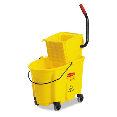 Rubbermaid Commercial
Wavebrake 35-Quart
Bucket/Wringer Combinations,
Yellow