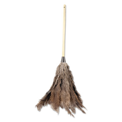 UNISAN Professional Ostrich Feather Duster, 16&quot; Handle