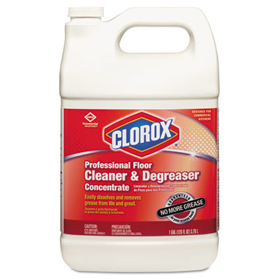 Clorox Professional Floor Cleaner &amp; Degreaser, Pleasant
