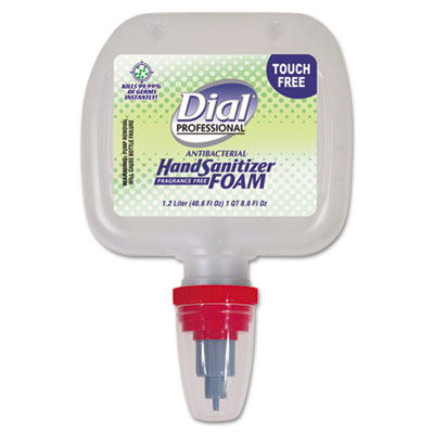 Dial Professional Foaming Hand Sanitizer, 1.2 L Refill,