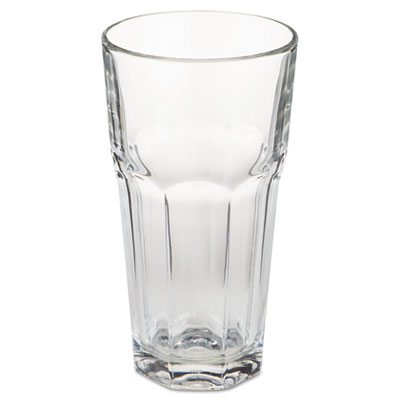 Libbey Gibraltar Glass Tumblers, Cooler, 16oz, 6