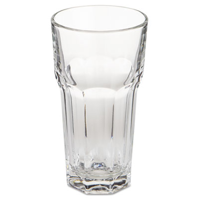 Libbey Gibraltar Glass Tumblers, Tall Cooler, 12 oz,