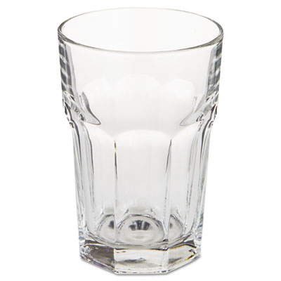 Libbey Gibraltar Glass
Tumblers, Beverage, 12oz, 4
7/8 Tall