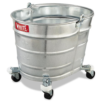 Impact Metal Mop Bucket, 26qt, Steel