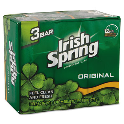 Irish Spring Personal
Deodorant Soap, 3-Bar, 3.2 oz