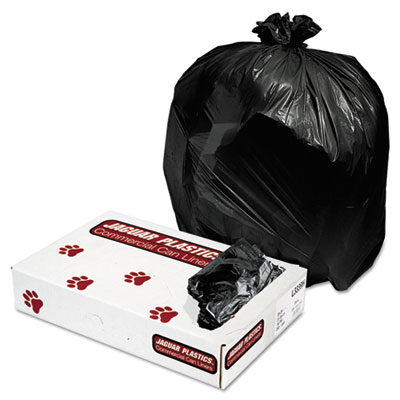 Jaguar Plastics Low-Density Can Liner, 40 x 46,