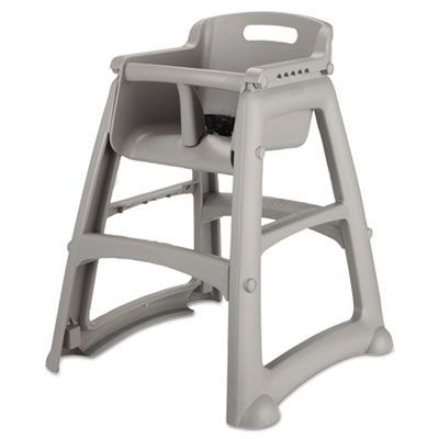 Rubbermaid Commercial Sturdy
Chair Youth Seat, Plastic, 23
3/8w x 23 1/2d x 29 3/4h,
Platinum