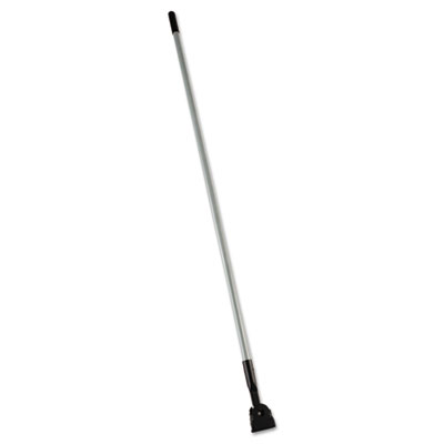 Rubbermaid Commercial Snap-On
Fiberglass Dust Mop Handle,
60&quot;, Gray/Black