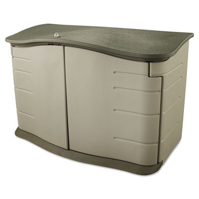 Rubbermaid Horizontal Storage Shed, 55 in x 28 in x 36 in,