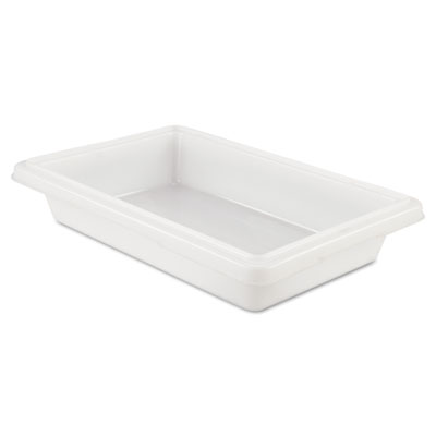 Rubbermaid Commercial
Food/Tote Boxes, 2gal, 18w x
12d x 3 1/2h, White