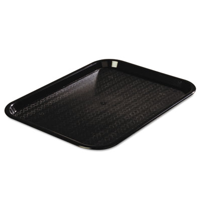 Carlisle Cafe Standard Tray, 16w x 12d, Black
