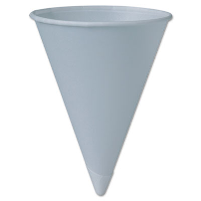 SOLO Cup Company Bare Treated
Paper Cone Water Cups, 6 oz.,
White