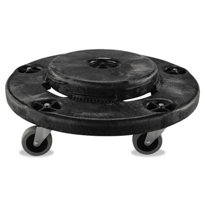 UNISAN Gator Refuse Container Utility Dolly, 300lb, Gray