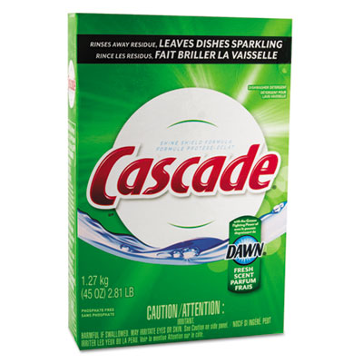 Cascade Automatic Dishwasher Powder, Fresh Scent, 45 oz.