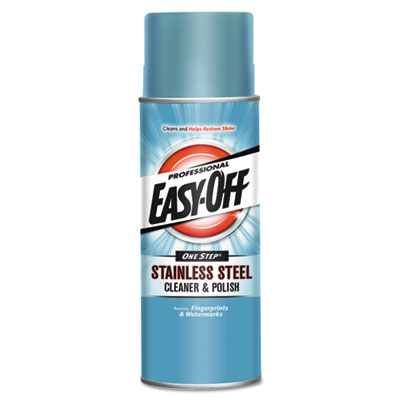Professional EASY-OFF
Stainless Steel Cleaner &amp;
Polish, Liquid, 17 oz.
Aerosol Can