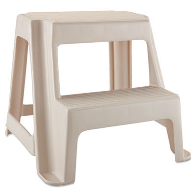 Rubbermaid Two-Step Stool, 18
9/10l x 18 2/5w x 18 4/5h,
Bisque