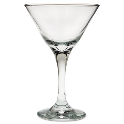 Libbey Embassy Cocktail Glasses, Martini, 7.5 oz, 6
