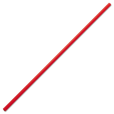 Boardwalk Unwrapped
Stir-Straws, 5 1/4&quot;,
Polypropylene, Red, 1000/Box