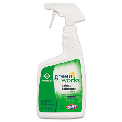 Green Works Naturally Derived
Bathroom Cleaner, 24oz Spray
Bottle