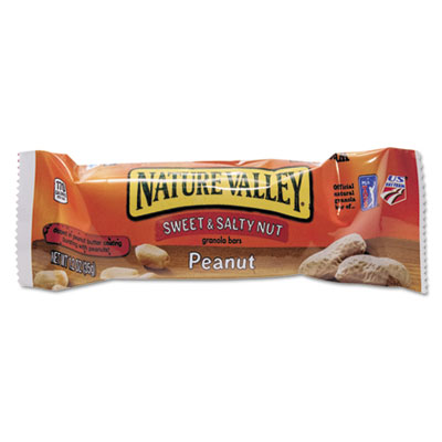 General Mills Nature Valley
Granola Bars, Sweet &amp; Salty
Nut Peanut Cereal, 1.2oz Bar