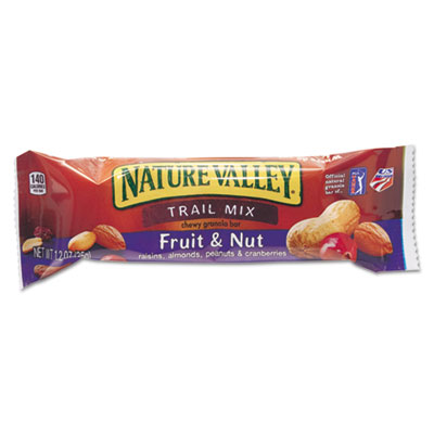 General Mills Nature Valley
Granola Bars, Chewy Trail Mix
Cereal, 1.2oz Bar