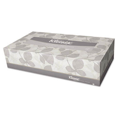 KIMBERLY-CLARK PROFESSIONAL* KLEENEX White Facial Tissue,
