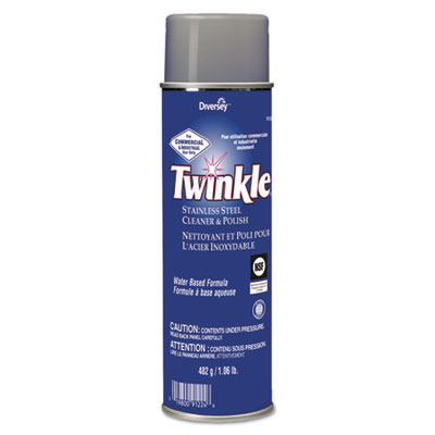 Twinkle Stainless Steel
Cleaner &amp; Polish, 17 oz.
Aerosol Can