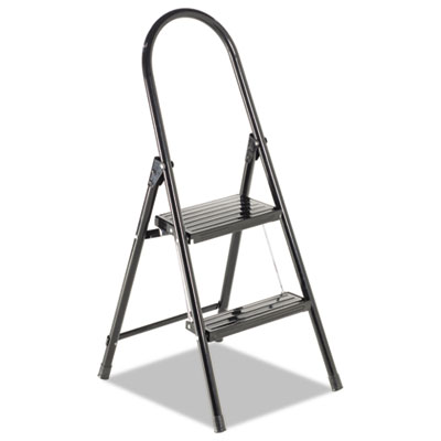 Louisville #560 Steel Qwik
Step Platform Ladder, 16-7/8w
x 19-1/2 Spread x 41h, Black