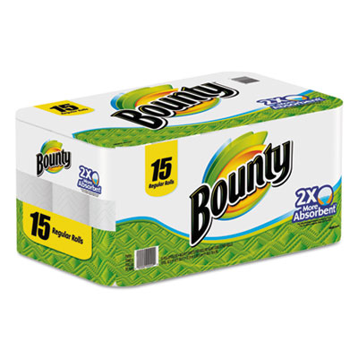 Bounty Perforated Paper Towels, 9 x 10.4, White