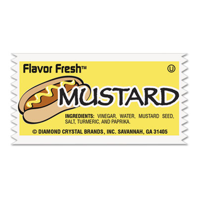 Diamond Crystal Flavor Fresh Mustard Packets, .317oz