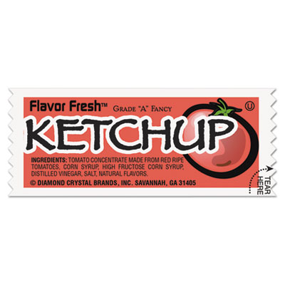 Diamond Crystal FLAVOR FRESH
Ketchup Packets, .317oz Packet