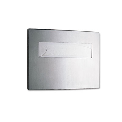 Bobrick Toilet Seat Cover Dispenser, 15 3/4 x 2 1/4 x