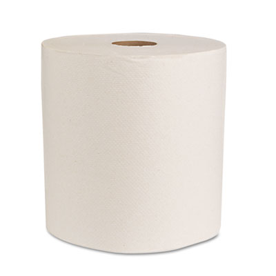 Boardwalk Green Universal Roll Towels, Natural White,