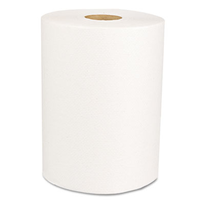 Boardwalk Green Universal Roll Towels, Natural White,