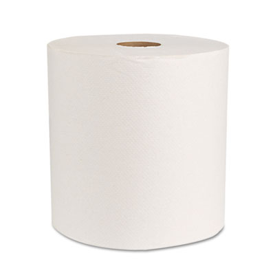 Boardwalk Green Universal Roll Towels, Natural White,