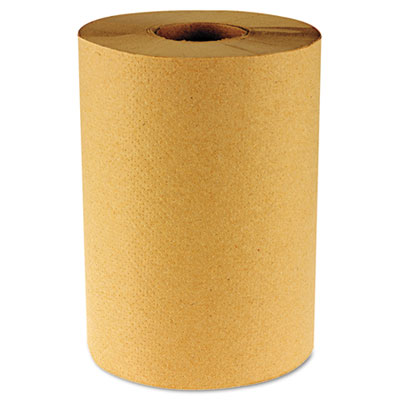 Boardwalk Hardwound Paper
Towels, Nonperforated 1-Ply
Kraft, 800&#39;