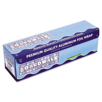 Boardwalk Heavy-Duty Aluminum
Foil Rolls, 18 in. x 1000 ft,
Silver