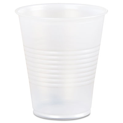 Boardwalk Plastic Cold Cups, 3 oz, Translucent
